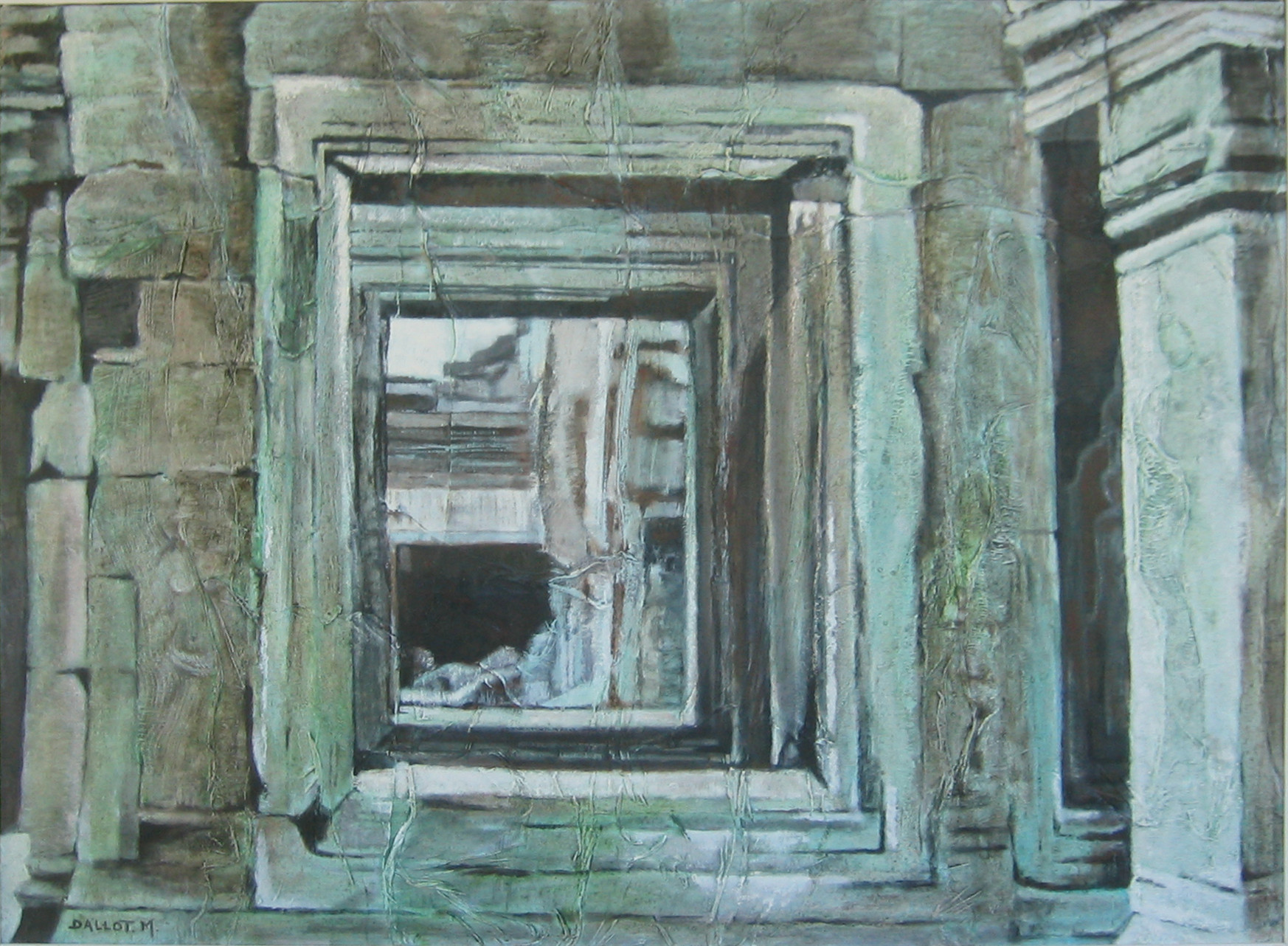 Angkor temple n1, Madeleine Dallot